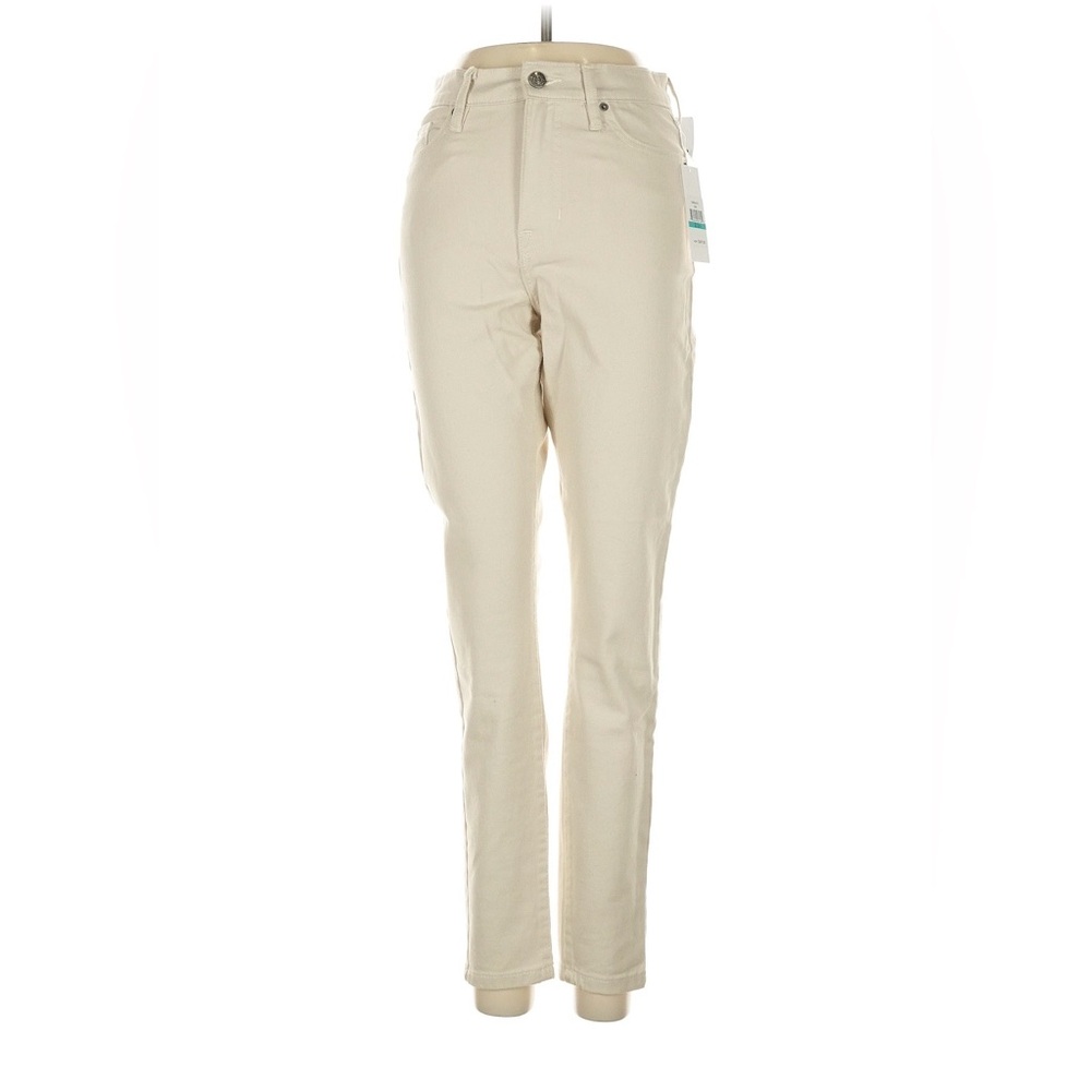 DKNY Women's Cream Skinny Jeans - 2